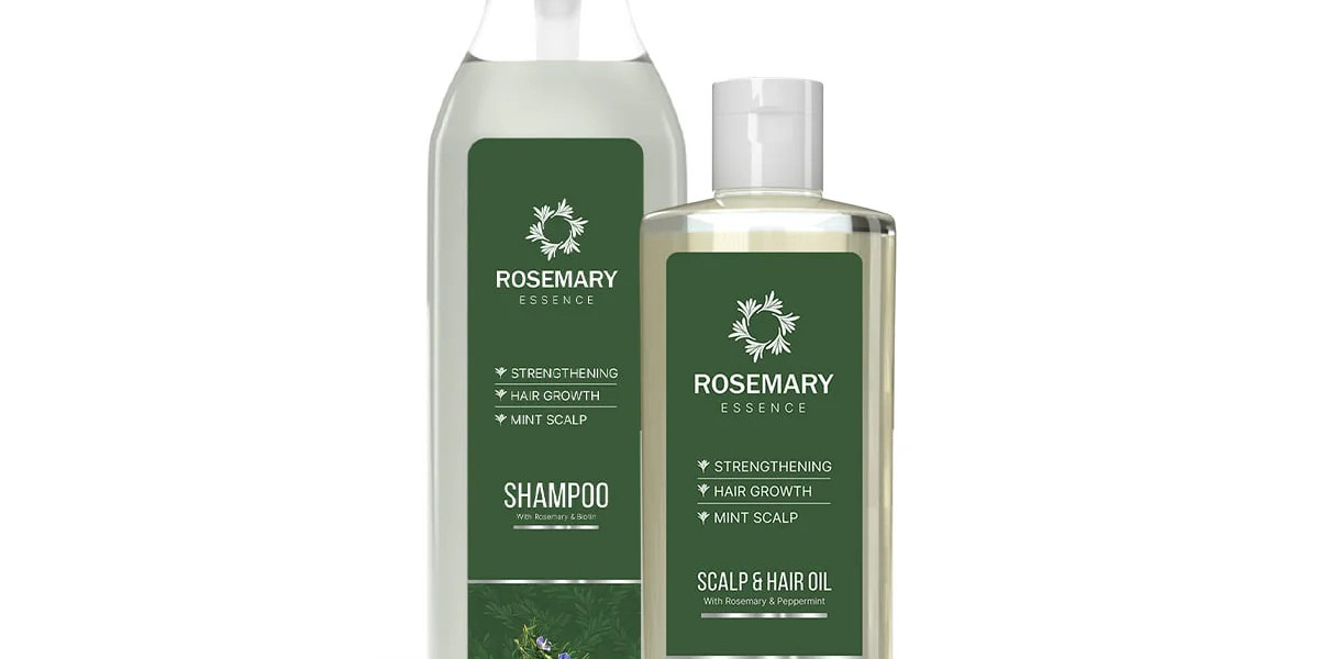 The Power of the Rosemary Hair Growth Bundle (Oil 100ml & Shampoo 280ml)