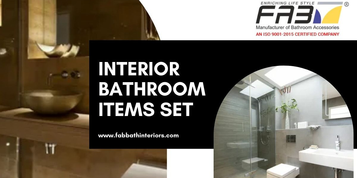 All-in-One Interior Bathroom Items Collection