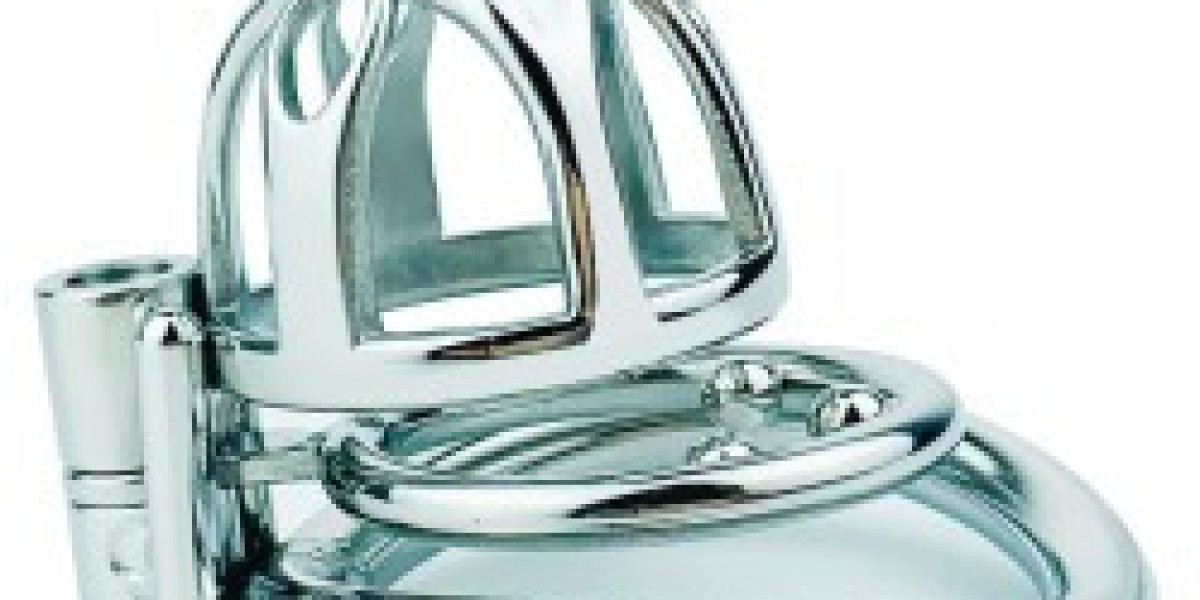 male chastity urethral tube cock cage belt with anal plug ut009