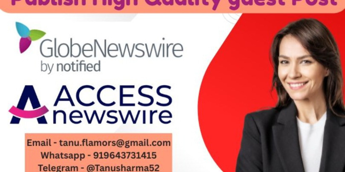 Publish guest post on Globenewswire and Accessnewswire