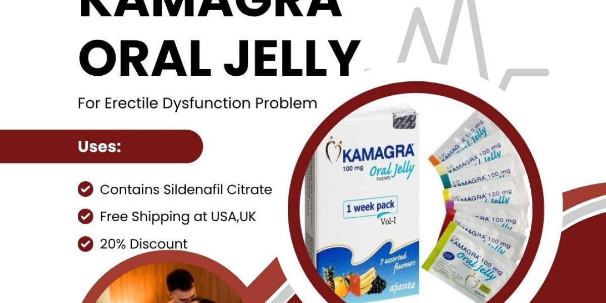 Kamagra Oral Jelly 100mg – Effective Sildenafil Treatment