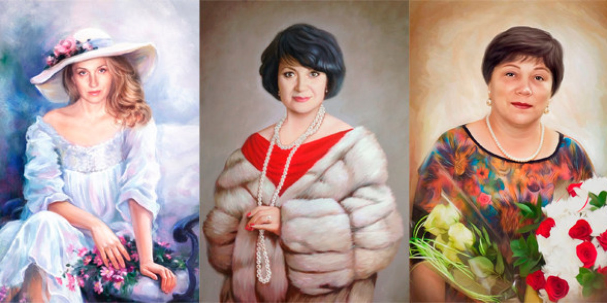 Портрет по фотографии: уникальный подарок